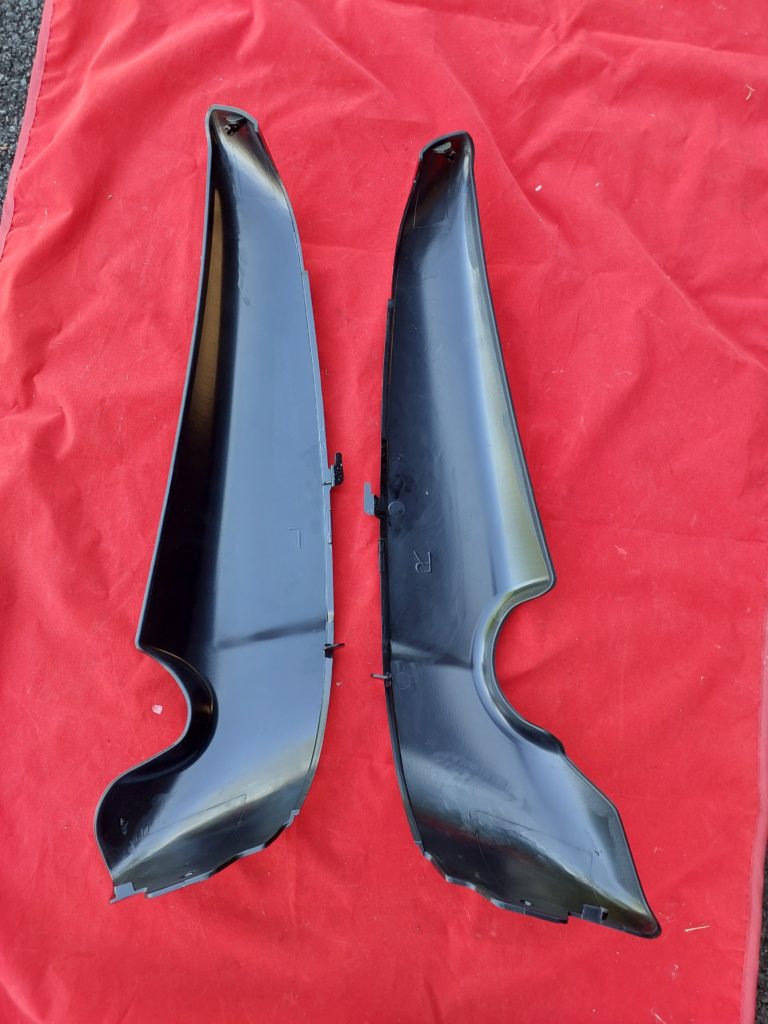 Radiator Side Covers Night rod