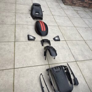 2012 NRS tin set Denim Black with orange stripes